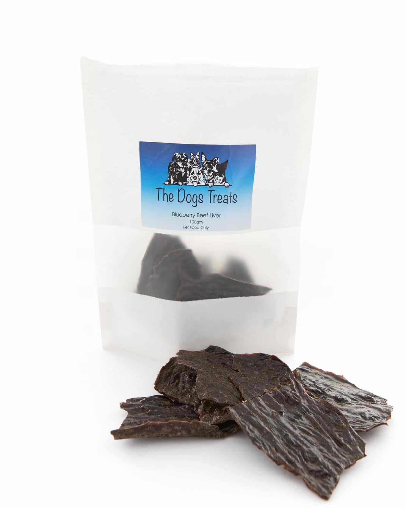 Blueberry Beef Liver Jerky