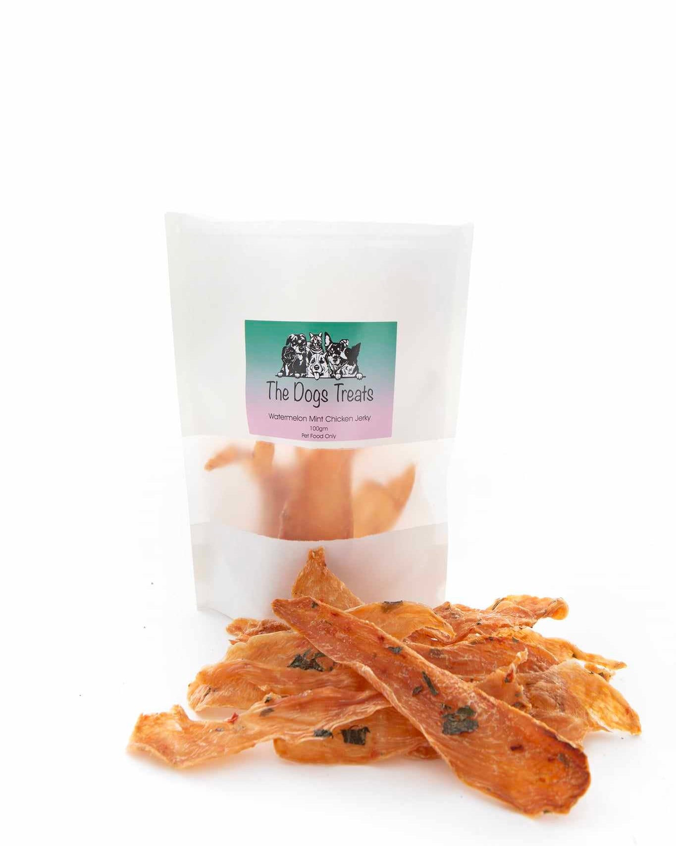 Watermelon Mint Chicken Jerky