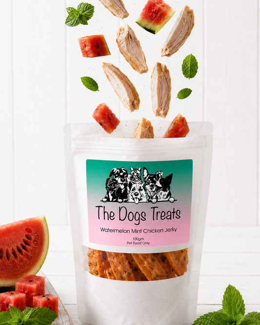 Watermelon Mint Chicken Jerky