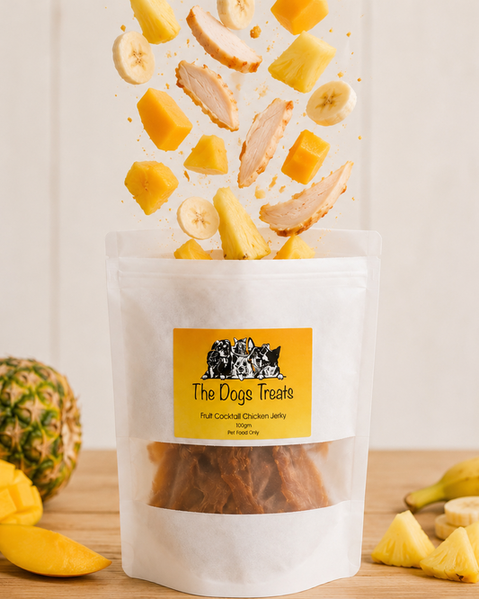 Fruit Cocktail Chicken Jerky