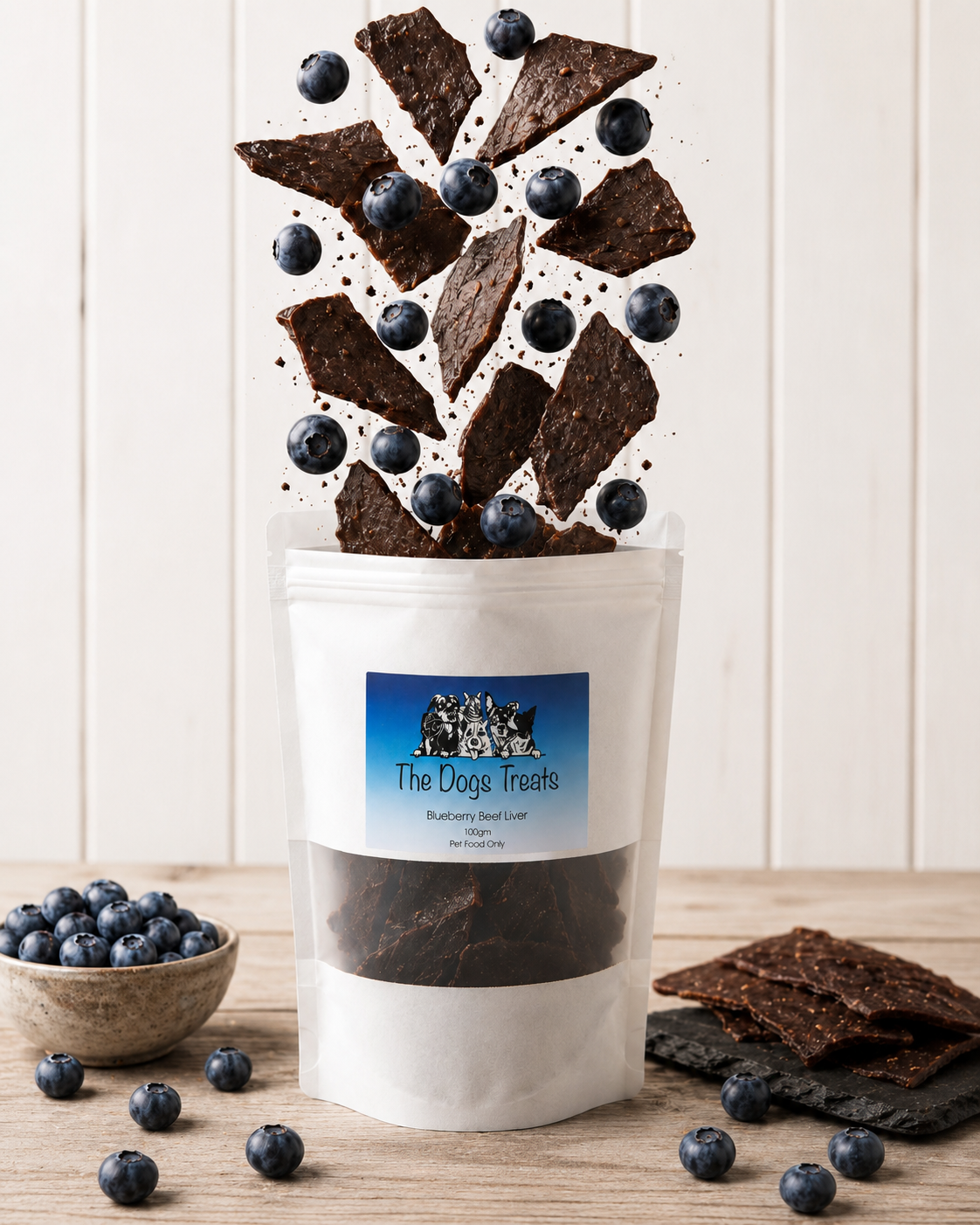 Blueberry Beef Liver Jerky